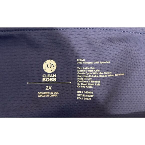 Joy Clean Boss Leggings Size 2X and 3X - Picture 3 of 5